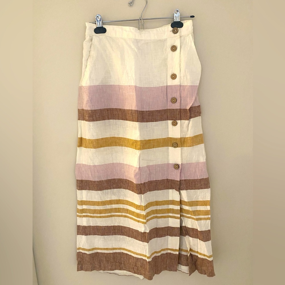 Rachel Zoe linen skirt